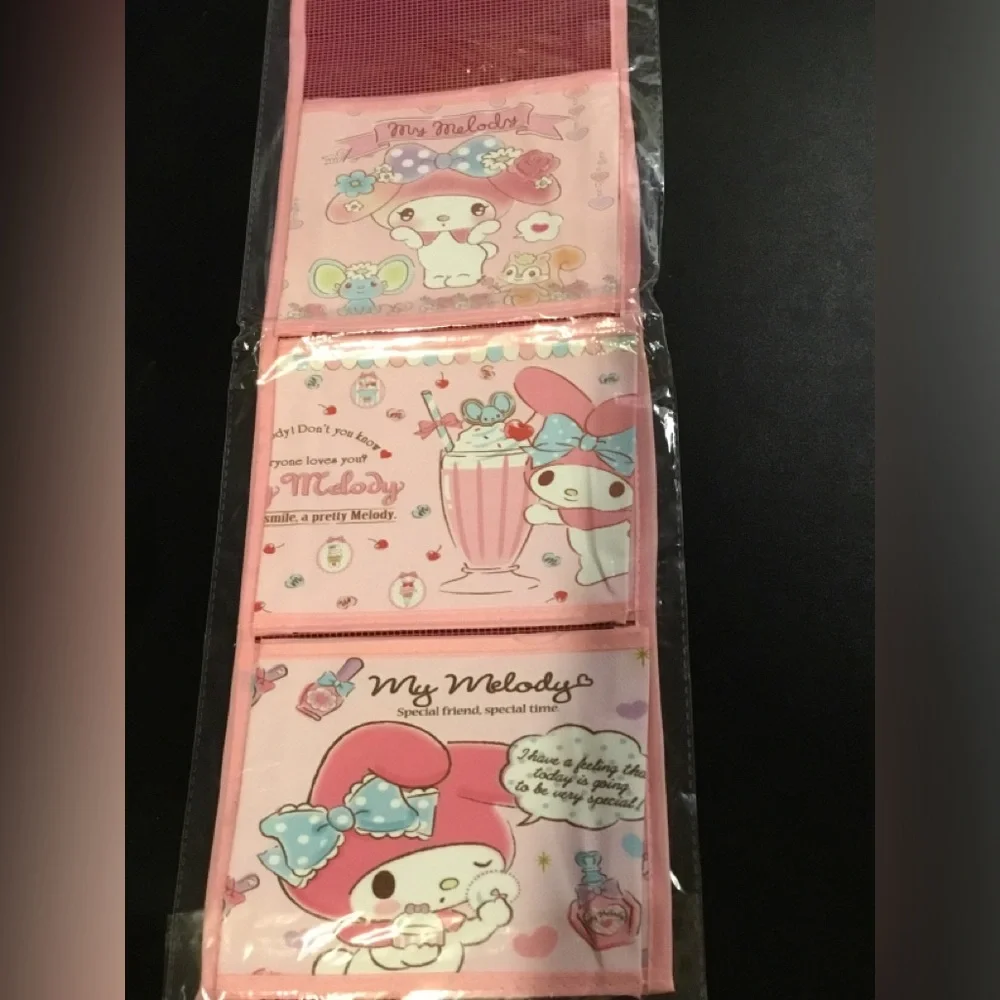 Sanrio My Melody Pink Hanging Organizer Pockets